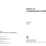 خرید و دانلود نسخه کامل کتاب Theory of computational complexity
