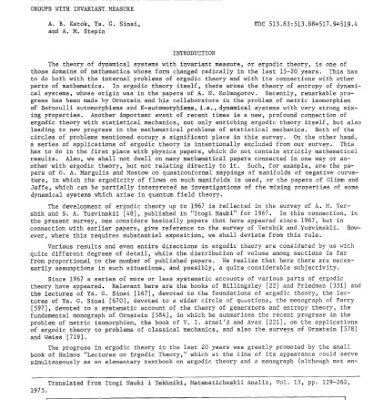 خرید و دانلود نسخه کامل کتاب Theory of dynamical systems and general transformation groups with invariant measure