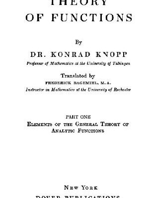 خرید و دانلود نسخه کامل کتاب Theory of functions