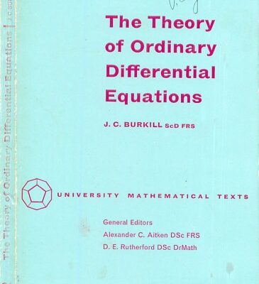 خرید و دانلود نسخه کامل کتاب Theory of Ordinary Differential Equations (Univ. Math. Texts)