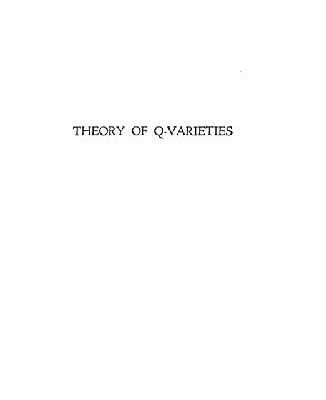 خرید و دانلود نسخه کامل کتاب Theory of Q-varieties