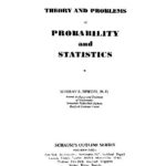 خرید و دانلود نسخه کامل کتاب Theory & Problems Of Probability & Statistics (2 Printing)