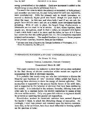 خرید و دانلود نسخه کامل کتاب Thermionic Emission and the Universal Constant A