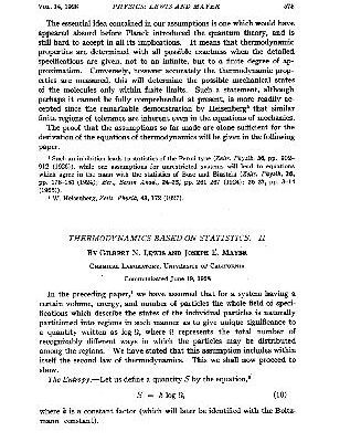 خرید و دانلود نسخه کامل کتاب Thermodynamics Based on Statistics II