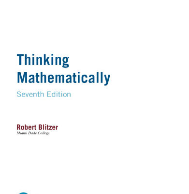 خرید و دانلود نسخه کامل کتاب Thinking Mathematically