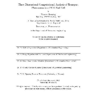 خرید و دانلود نسخه کامل کتاب Three-Dimensional Computational Analysis of Transport Phenom