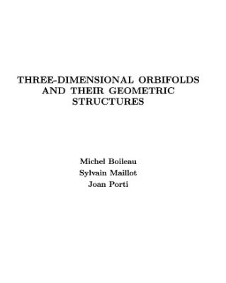 خرید و دانلود نسخه کامل کتاب Three-Dimensional Orbifolds and Their Geometric Structure