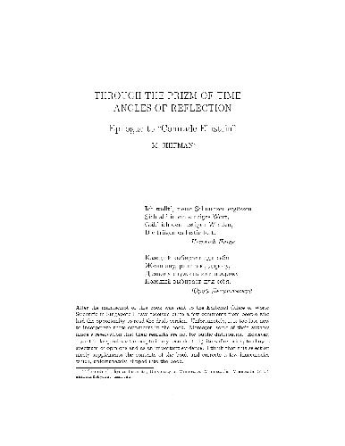 خرید و دانلود نسخه کامل کتاب Through the prizm of time angles of reflection (Unpublished epilogue to Comrade Einstein, Sept-2007)_6891c9f70fd1b.jpeg خرید و دانلود نسخه کامل کتاب Through the prizm of time angles of reflection (Unpublished epilogue to Comrade Einstein, Sept-2007)