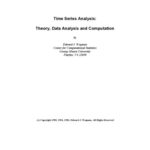خرید و دانلود نسخه کامل کتاب Time Series Analysis Theory, Data Analysis and Computation