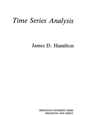 خرید و دانلود نسخه کامل کتاب Time Series Analysis