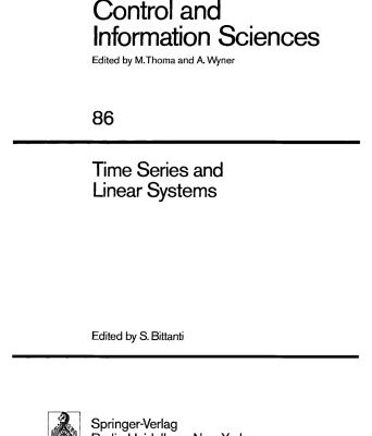 خرید و دانلود نسخه کامل کتاب Time Series and Linear Systems