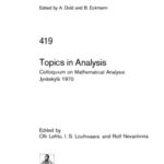 خرید و دانلود نسخه کامل کتاب Topics in Analysis
