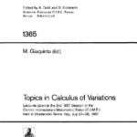 خرید و دانلود نسخه کامل کتاب Topics in calculus of variations: lectures given at the 2nd 1987 session of the Centro internazionale matematico estivo