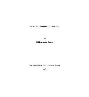 خرید و دانلود نسخه کامل کتاب Topics in differential geometry
