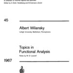 خرید و دانلود نسخه کامل کتاب Topics in Functional Analysis