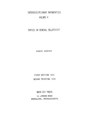 خرید و دانلود نسخه کامل کتاب Topics in General Relativity