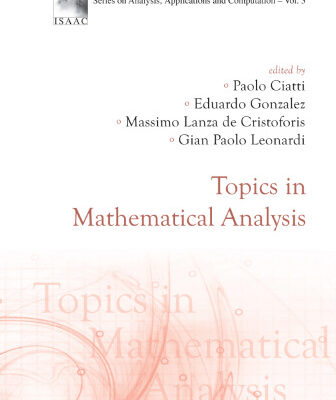 خرید و دانلود نسخه کامل کتاب Topics in mathematical analysis