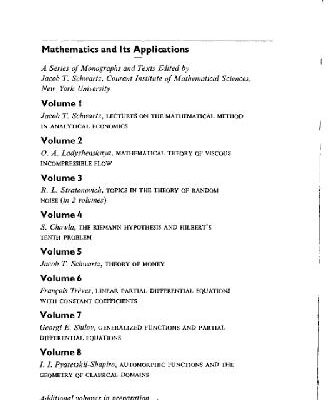 خرید و دانلود نسخه کامل کتاب Topics in the Theory of Random Noise Vol 2