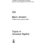 خرید و دانلود نسخه کامل کتاب Topics in Universal Algebra