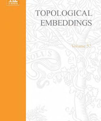 خرید و دانلود نسخه کامل کتاب Topological embeddings