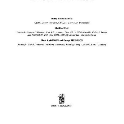 خرید و دانلود نسخه کامل کتاب Topological field theory