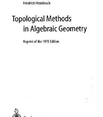 خرید و دانلود نسخه کامل کتاب Topological Methods in Algebraic Geometry