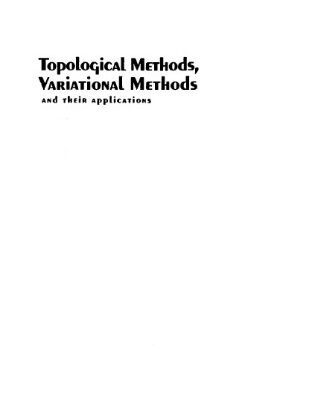 خرید و دانلود نسخه کامل کتاب Topological Methods, Variational Methods and Their Applications – Proceedings of the Icm2002 Satellite Conference on Nonlinear Functional Analysis