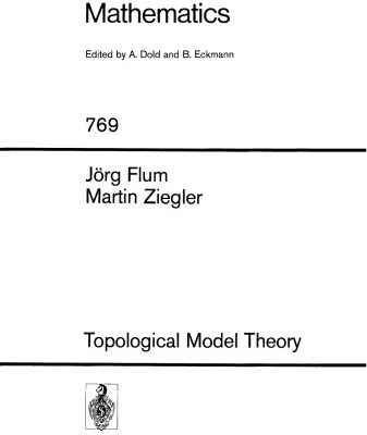 خرید و دانلود نسخه کامل کتاب Topological Model Theory
