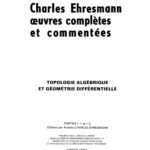 خرید و دانلود نسخه کامل کتاب Topologie algébrique et géométrie différentielles. Parties I-1 et I-2