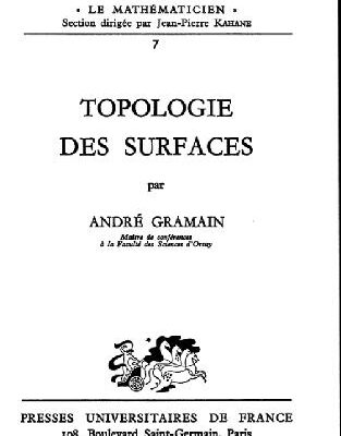 خرید و دانلود نسخه کامل کتاب Topologie des surfaces