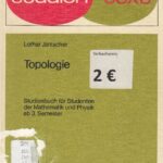 خرید و دانلود نسخه کامل کتاب Topologie: Studienbuch für Studenten der Mathematik und Physik ab 3. Semester