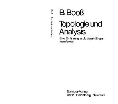 خرید و دانلود نسخه کامل کتاب Topologie und Analysis