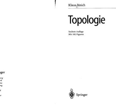 خرید و دانلود نسخه کامل کتاب Topologie