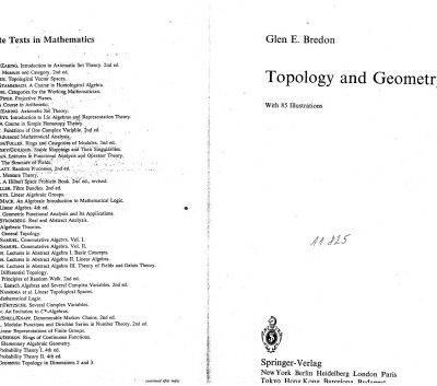 خرید و دانلود نسخه کامل کتاب Topology and Geometry