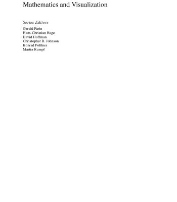 خرید و دانلود نسخه کامل کتاب Topology-based methods in visualization II