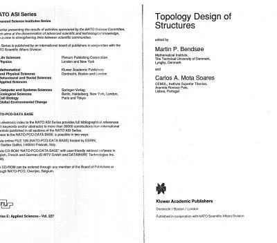 خرید و دانلود نسخه کامل کتاب Topology Design of Structures