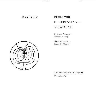 خرید و دانلود نسخه کامل کتاب Topology from the Differentiable Viewpoint