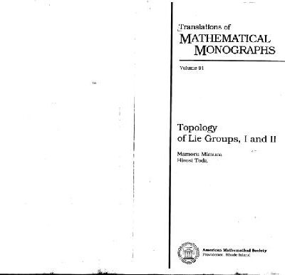 خرید و دانلود نسخه کامل کتاب Topology of Lie groups, I and II