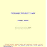 خرید و دانلود نسخه کامل کتاب Topology without tears (draft 2003-09-14)