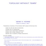 خرید و دانلود نسخه کامل کتاب Topology Without Tears