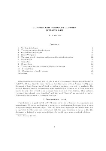 خرید و دانلود نسخه کامل کتاب Toposes and homotopy toposes_6897c07a8dfdb.jpeg خرید و دانلود نسخه کامل کتاب Toposes and homotopy toposes