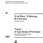 خرید و دانلود نسخه کامل کتاب Torsion et Type Simple d’Homotopie: Exposés faits au Séminaire de Topologie de l’Université de Lausanne