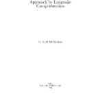 خرید و دانلود نسخه کامل کتاب Towards a Cognitive Linguistic Approach to Language Comprehension