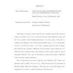 خرید و دانلود نسخه کامل کتاب Trace diagrams, representations, and low-dimensional topology (PhD thesis)