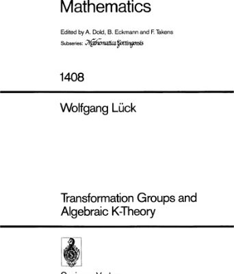 خرید و دانلود نسخه کامل کتاب Transformation Groups and Algebraic K-Theory