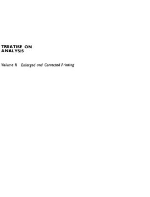 خرید و دانلود نسخه کامل کتاب Treatise on Analysis