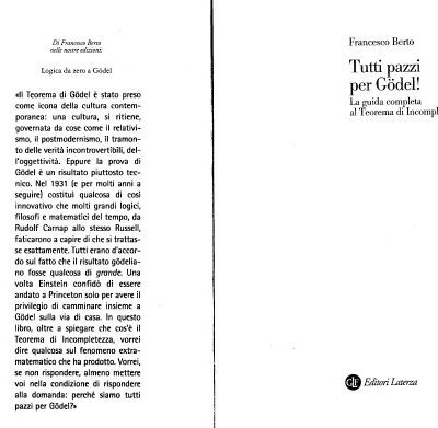 خرید و دانلود نسخه کامل کتاب Tutti pazzi per Gödel. La guida completa al teorema d’incompletezza