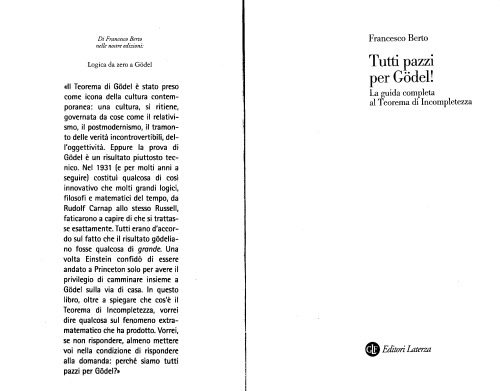 خرید و دانلود نسخه کامل کتاب Tutti pazzi per Gödel. La guida completa al teorema d’incompletezza_68b4aff46cdae.jpeg خرید و دانلود نسخه کامل کتاب Tutti pazzi per Gödel. La guida completa al teorema d’incompletezza
