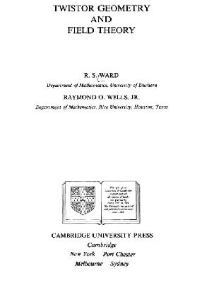 خرید و دانلود نسخه کامل کتاب Twistor geometry and field theory