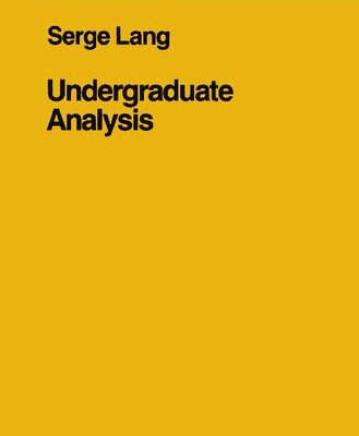 خرید و دانلود نسخه کامل کتاب Undergraduate Analysis
